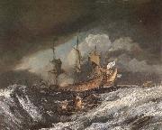Joseph Mallord William Turner, Boat and war